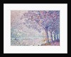 The Seine at St. Cloud by Paul Signac