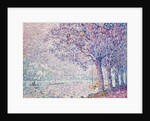 The Seine at St. Cloud by Paul Signac