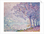 The Seine at St. Cloud by Paul Signac