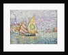 Bragozzo, Venice by Paul Signac