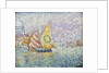 Bragozzo, Venice by Paul Signac