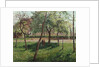 The Enclosure at Eragny by Camillle Pissarro