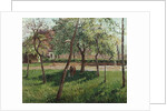 The Enclosure at Eragny by Camillle Pissarro
