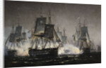 The Battle of Sjaellands Odde, 1808 by Johan Jens Neumann