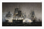The Battle of Sjaellands Odde, 1808 by Johan Jens Neumann