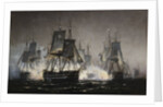 The Battle of Sjaellands Odde, 1808 by Johan Jens Neumann