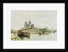 La Quai de la Tournelle, Paris by C.T Guillermot