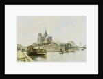 La Quai de la Tournelle, Paris by C.T Guillermot