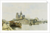 La Quai de la Tournelle, Paris by C.T Guillermot