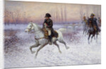 Napoleon at the Head of a Troop of Cavalry by Jan Chelminski