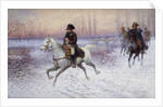Napoleon at the Head of a Troop of Cavalry by Jan Chelminski