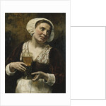 The Serving Maid by Eduard Karl Franz von Gebhardt