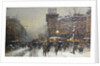 La Porte St. Martin, Paris by Eugene Galien-Laloue