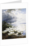 Ducks at the Lake's Edge by Alexander Koester