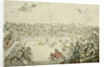 The Westminster Pitt by Thomas Rowlandson