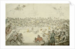The Westminster Pitt by Thomas Rowlandson