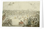 The Westminster Pitt by Thomas Rowlandson