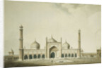 The Jama Masjid, Delhi by William Daniell