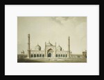 The Jama Masjid, Delhi by William Daniell