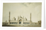 The Jama Masjid, Delhi by William Daniell
