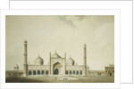 The Jama Masjid, Delhi by William Daniell