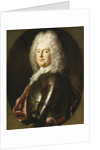 Portrait of a Gentleman, Half Length, in Armour attributed to Jean-Marc Nattier by Anonymous
