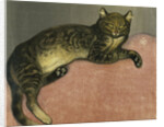 Summer, Cat on a Railing by Theophile Alexandre Steinlen