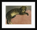 Summer, Cat on a Railing by Theophile Alexandre Steinlen