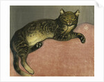 Summer, Cat on a Railing by Theophile Alexandre Steinlen