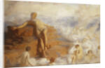 Prometheus Consoled by the Spirits of the Earth 'How Fair These Air-Borne Shapes! And Yet I Feel Most Vain All Hope But Love...' by George Spencer Watson