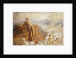 Prometheus Consoled by the Spirits of the Earth 'How Fair These Air-Borne Shapes! And Yet I Feel Most Vain All Hope But Love...' by George Spencer Watson