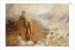 Prometheus Consoled by the Spirits of the Earth 'How Fair These Air-Borne Shapes! And Yet I Feel Most Vain All Hope But Love...' by George Spencer Watson