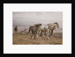 The Ploughman Wilmington Polegate, Near Eastbourne by Joseph Harold Swanwick