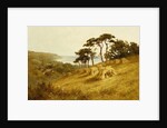 Harvest Time, Fairlight, Sussex by Henry H Parker