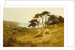 Harvest Time, Fairlight, Sussex by Henry H Parker