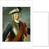 Portrait of a Gentleman, Said to be August William, Half Length, Wearing a Blue Jacket, White Shirt, and Armour Breast Plate by Anonymous