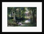 The Art Lesson by Wilhelm Trautschold