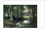The Art Lesson by Wilhelm Trautschold