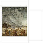 Hercules Supporting the Sky Instead of Atlas by Arthur Rackham