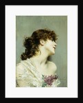 Profile of a Young Woman by Giovanni Boldini