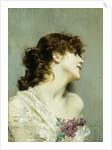 Profile of a Young Woman by Giovanni Boldini