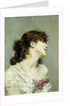Profile of a Young Woman by Giovanni Boldini