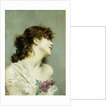 Profile of a Young Woman by Giovanni Boldini