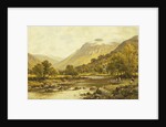 Borrowdale, Cumberland by Alfred Augustus Glendening