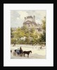 La Place du Louvre by Louis Beraud