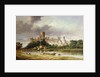 A View of Windsor Castle from the Brocas Meadows by Alfred Vickers