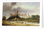 A View of Windsor Castle from the Brocas Meadows by Alfred Vickers
