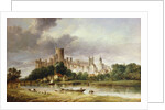 A View of Windsor Castle from the Brocas Meadows by Alfred Vickers