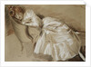 Madame Helleu Reclining on a Chaise-Longue by Paul Cesar Helleu