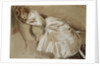 Madame Helleu Reclining on a Chaise-Longue by Paul Cesar Helleu
